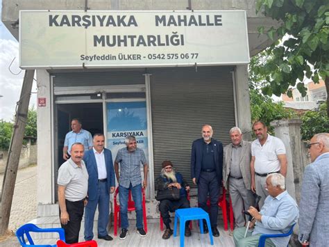 Özdemirden mahalle muhtarlarına ziyaret Batman Medya Gazetesi