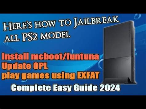 How To Install Mcboot On Any PS2 Using The Latest Funtuna Complete