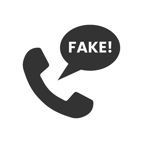 Fake phone call icon 56523587 PNG