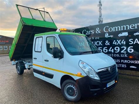 2015 VAUXHALL MOVANO F3500 2 3 CDTI 125 L3H1 LWB TIPPER TIPPING BODY 3