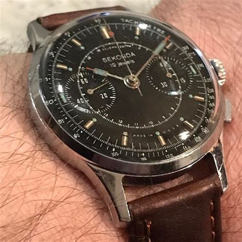 Sekonda Chronograph By Poljot Great Watch Made In The Ussr In The