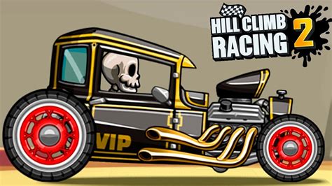 Новая тачка ЛИХАЧ HOT ROD обновление игры Hill Climb Racing 2