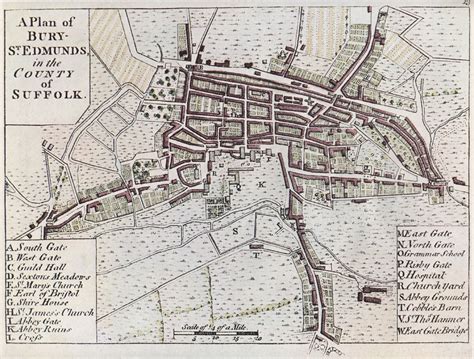 St Edmundsbury Local History - Local Maps Home Page