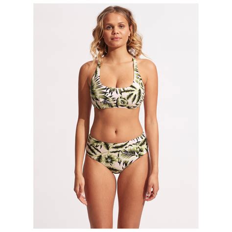 Seafolly Island In The Sun Wide Side Retro Bikini Bottom Damen Online