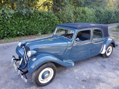 Citroen Traction B Convertible In Vendita All Asta