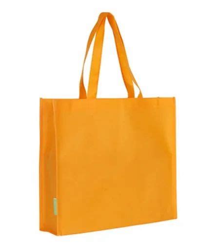 Orange Multi Purpose Non Woven Storage Bags Size 15 X 18 X 5