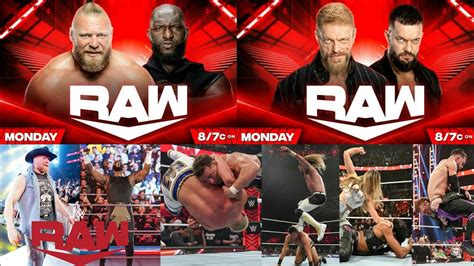 Wwe Monday Night Raw 13 March 2023 Highlights Brock Lesnar Return