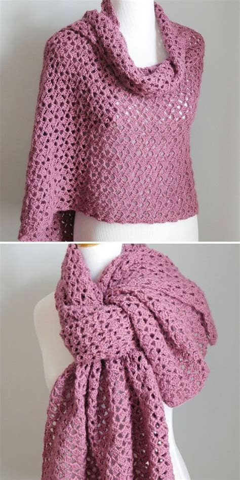 Flattering Delicate Crochet Shawls Artofit