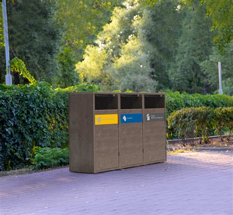 Novato Outdoor Recycling Bin Unisan UK