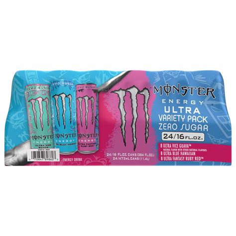 monster energy drink blue  pink