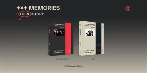 Weverse Shop on Twitter: "Pre-order #TXT MEMORIES : THIRD STORY Digital ...