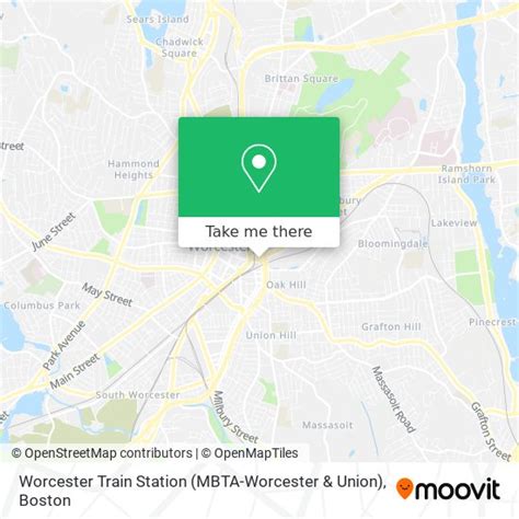 How to get to Worcester Train Station (MBTA-Worcester & Union) by bus ...