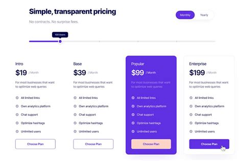 Awesome Pricing Table Examples (39 Designs)