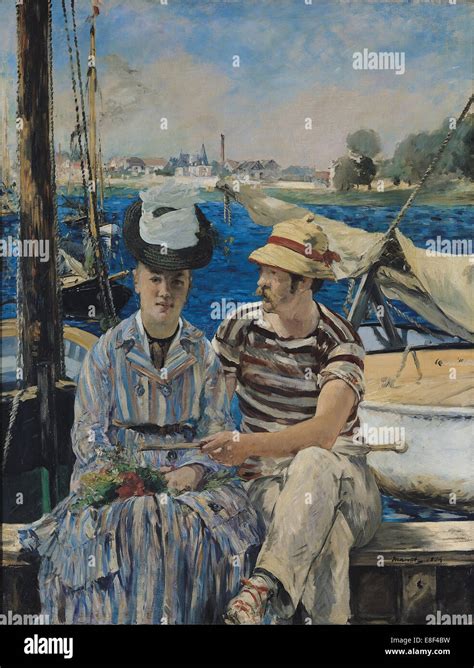 Edouard Manet Argenteuil Hi Res Stock Photography And Images Alamy