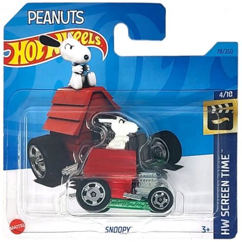 Машинка Hot Wheels Snoopy серия HW Screen Time купить в интернет магазине Hot wheels su