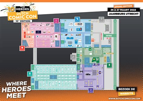 Floor Plan Heroes Dutch Comic Con