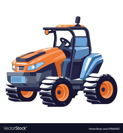 Combine harvester Royalty Free Vector Image - VectorStock