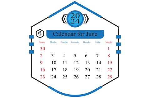 Calendario Editable Para Junio De Vector Png Dibujos Junio