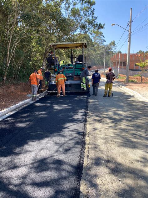 Programa Asfalto Novo Avan A Pela Escol Stica Vaz Godinho Prefeitura