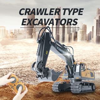 Jual Mainan Mobil Excavator YIGONG 11 CH 1 20 Crawler 2 4Ghz Remote