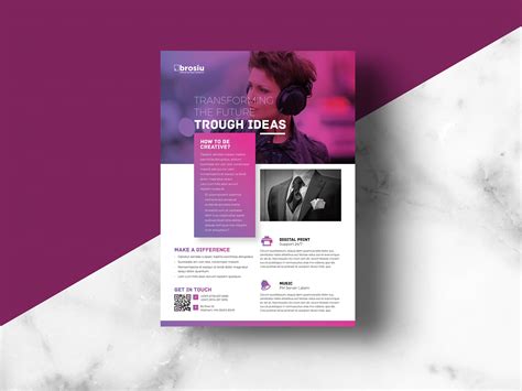 Free Indesign Flyer Templates On Behance