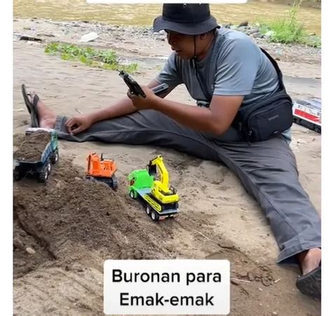 Viral Di TikTok Kisah Youtuber Buronan Emak Emak Awalnya Tukang Becak