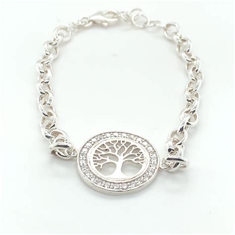 Sterling Silver Tree Of Life Bracelet Jewellery Shop Dublin