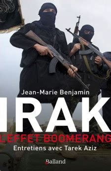 Irak Leffet Boomerang De Jean Marie Benjamin Afrique Asie