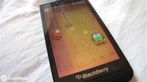 We Go Hands On With Cut The Rope For Blackberry 10 Crackberry