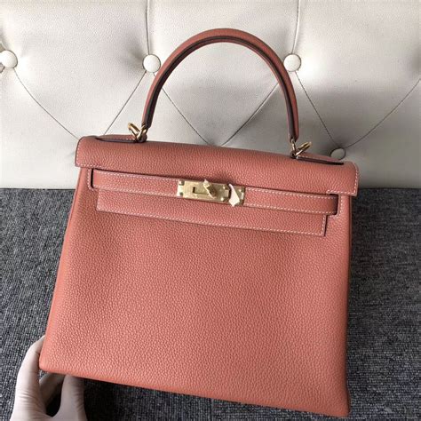 Macao Hermes Kelly Cm E Sienna Ghw Herm S Birkin