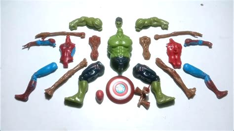 Avengers Toys Spiderman Vs Hulk Smash And Sirenhead YouTube