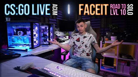 LIVE CSGO FACEIT Cu Echipa Road To LVL 10 Manusi Nu E GRATIS