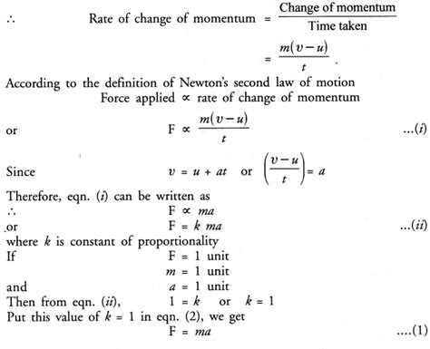 Force And Laws Of Motion Class 9 Important Questions Science Chapter 9