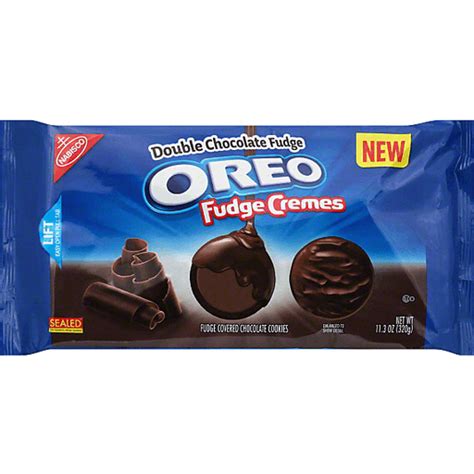 Oreo Fudge Cremes Cookies Double Chocolate Fudge Sandwich Cookies Dagostino