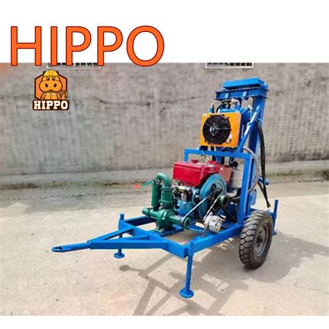 Mini Manual Rotary Boring Water Well Drilling Rig Machine Deep Rock