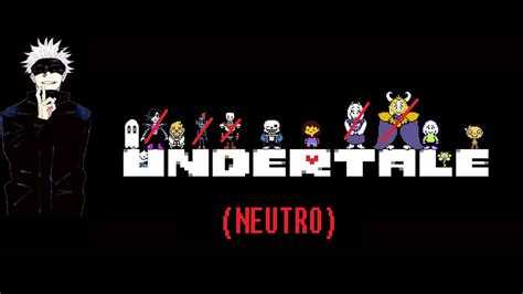 ZERANDO UNDERTALE EM LIVE NEUTRO YouTube