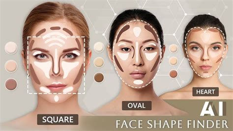 Contouring Makeup Diffe Face Shapes Saubhaya Makeup