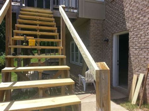 How To Repair Your Deck Railing And Stairs Stairs Deck Railings Home Maintenance