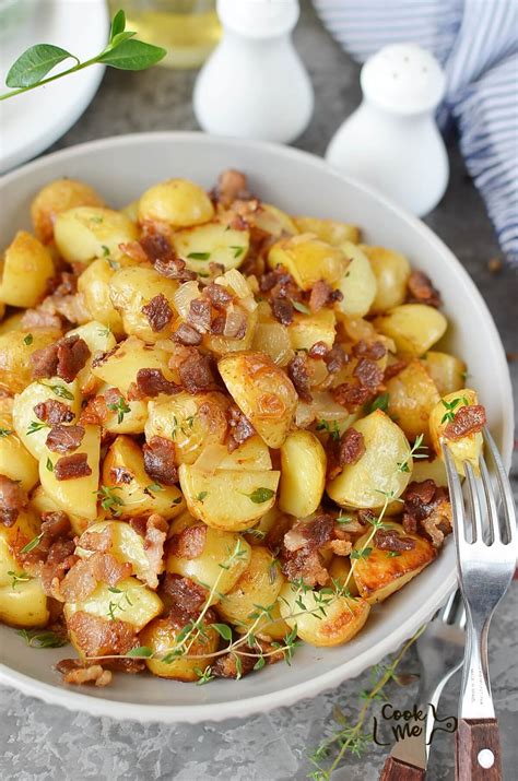 Warm Maple Bacon Potato Salad Recipe COOK ME