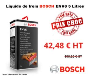 Promo Liquide De Frein Bosch Env Litres Manche Oc An Automobiles