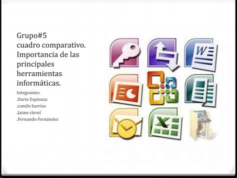 Cuadro Comparativo Tecnologia Ppt