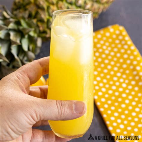 Pineapple Screwdriver Easy Flavorful Cocktail A Grill For All Seasons