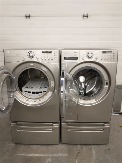 Order Your Used Set LG Washer Wm2377cs Dryer Dle7177sm Today