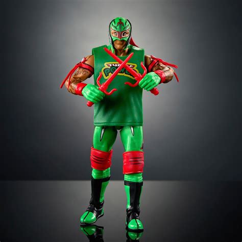 Wwe X Teenage Mutant Ninja Turtles Elite Collection Figur Rey Mysterio