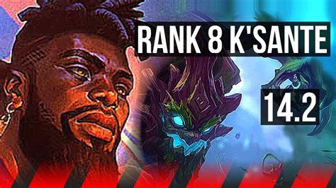 K SANTE Vs MAOKAI TOP 4 0 3 Rank 8 K Sante KR Challenger 14 2