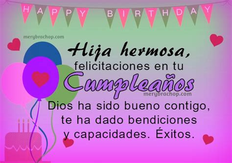 3 Bonitas Imágenes Para Feliz Cumpleaños De Hija