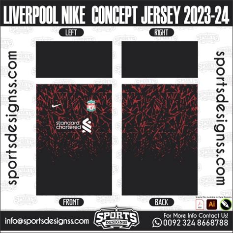 LIVERPOOL NIKE CONCEPT JERSEY 2023-24 - Sports Designss