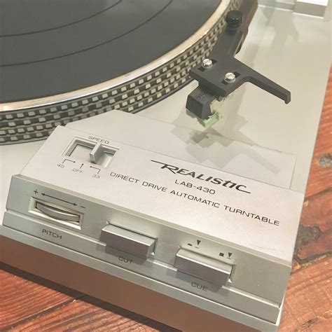 Realistic Lab Direct Drive Turntable Horizon Records