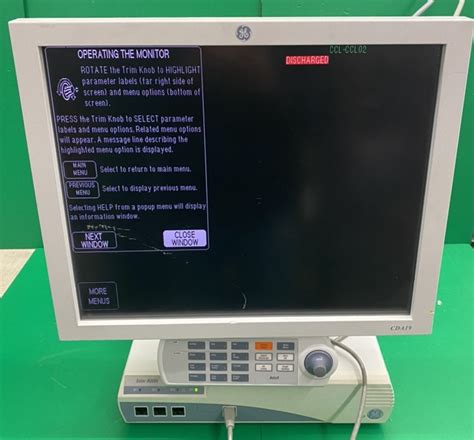 Ge Solar I Patient Monitor System W Monitor Daves Industrial