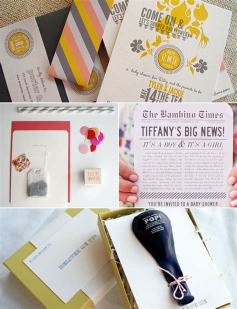 Unique Baby Shower Invitations | POPSUGAR Moms